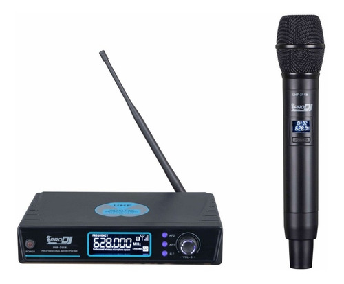 Microfono Inalambrico De Mano Pro Dj Uhf311m  Uhf-311m