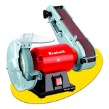 Lijadora De Banda Y Amoladora De Banco Mesa Einhell Th-us 240 Watts Electrica Madera Metal Cuchillos Afilar Cuchilleria