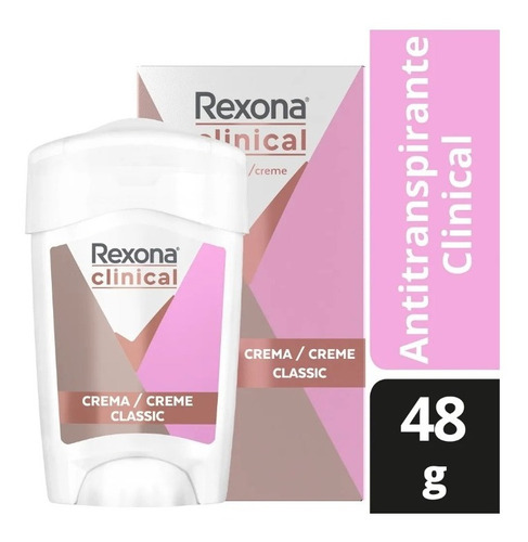 Rexona Clínical Antitranspirante Crema En Barra 48gr
