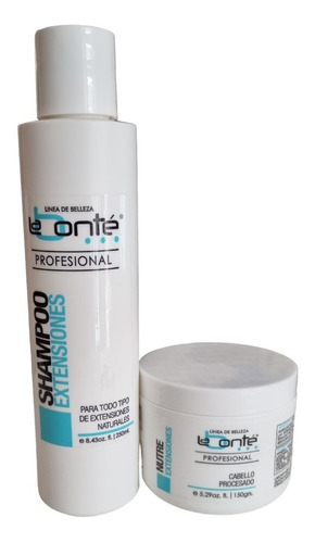 La Bonté Shampoo + Vitamina Kit Extensiones Y Cabello Largo 