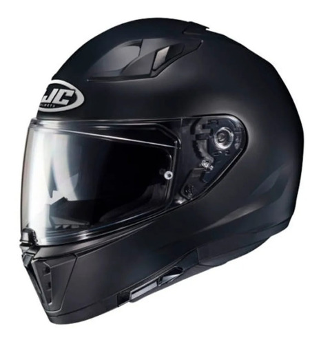 Casco Hjc I 70 Solido Semi Flat Blak