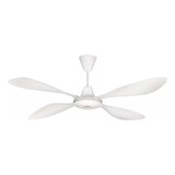 Ventilador De Techo Sin Luz Axel Ax-vt4sl Blanco Con 4 Palas