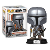 Funko Pop The Mandalorian With Darksaber #663 Star Wars