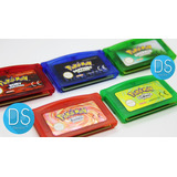 Lote Colección 5 Pokemon Version Ingles Re-pro Gbc Gba