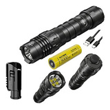 Linterna De Mano Led Táctica Nitecore P10ix 4000 Lumens