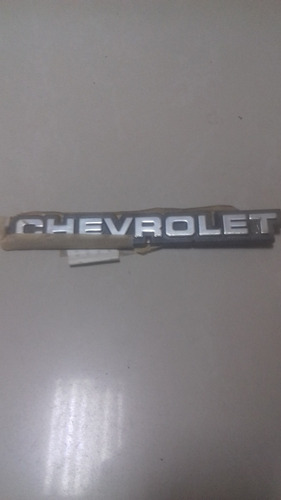 Emblema Letra Chevrolet Maleta Monza Chevette Marajo 82-93 Foto 2