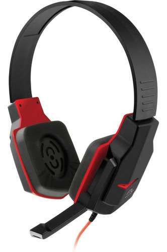 Headset Gamer Pc E Notebook Preto E Vermelho Multilaser 