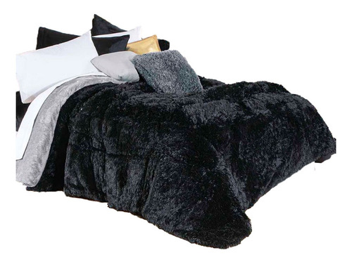 Cobertor Peluche King Size/queen Pelo Largo Luxury Concord