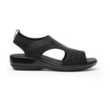 Sandalia Flexi Para Mujer Estilo 34919 Negro