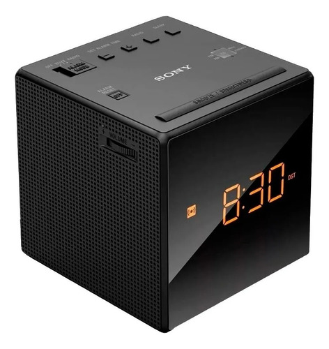 Despertador Digital 100mw Am Fm Negro Icfc-1 Sony