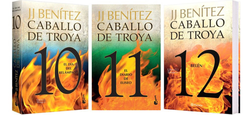 Caballo De Troya 10 Relámpago + 11 Eliseo + 12 Belén (3-pack