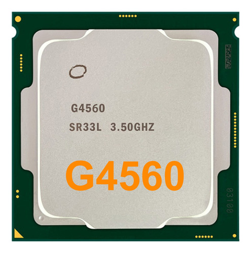 Procesador Cpu G4560, 3 Mb, 3.50 Ghz, Lga1151, Pc De Escrito