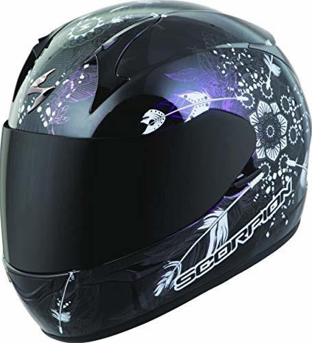 Scorpion Exor320 Dream Bike Casco De Motocicleta Color Negro