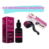 Kit Microagulhamento Dermaroller + Óleo Rosa Mosqueta 