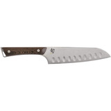 Cuchillo De Acero Cocina Japonés Santoku Shun 17,7 Cm