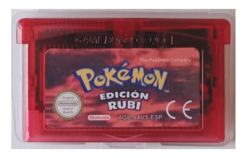 Pokemon Rubi En Español Game Boy Advance - Sp (repro)