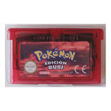 Pokemon Rubi En Español Game Boy Advance - Sp (repro)