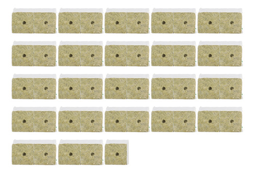 Stonewool Grow Cubes, 45 Unidades, Block Seeds, Medio Hidrop