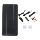 Cargador De Batería De Coche Solar Monocristalino De 12 V