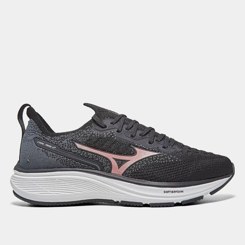 Tenis Mizuno Cool Ride 2 101087087 9443 Preto Rosa Feminino