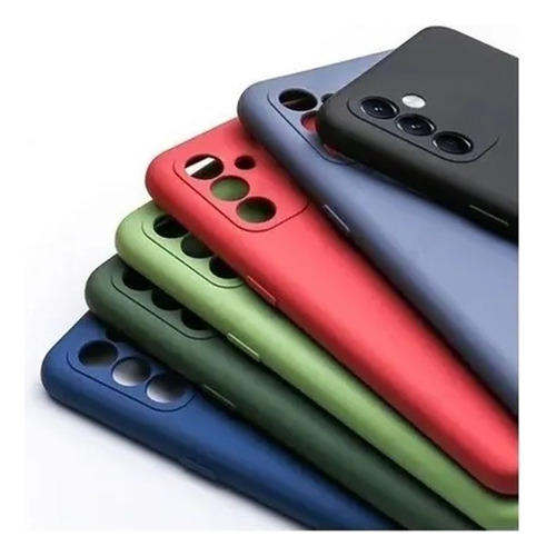 Funda Silicona Para Celular Samsung Silicone Case Colores