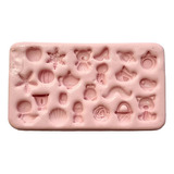 Molde Silicone Aplique Micro Pets 2