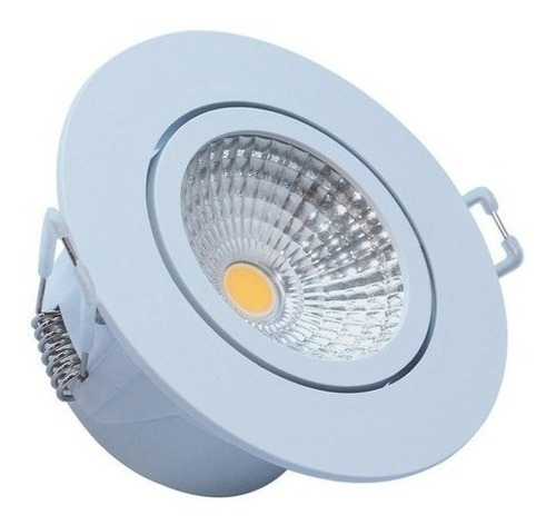 Spot Authentic Led Embutir Avant Redondo Branco Frio 6500k 3w Bivolt