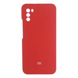 Estuche Protector Siliconecase Para Xiaomi Poco M3 Rojo
