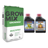 Sustrato Growmix Multipro 80lts Con Top Crop Auto Bud 250ml