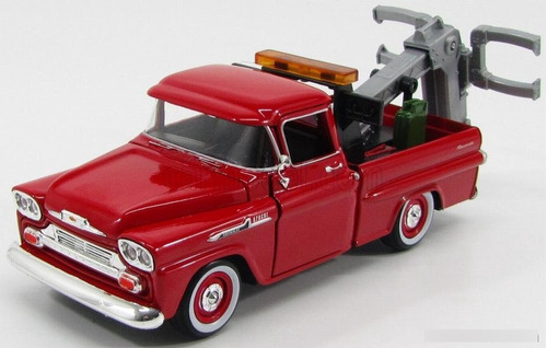 Chevrolet Apache Fleetside 1958 1/24 Motor Max Grua