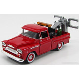 Chevrolet Apache Fleetside 1958 1/24 Motor Max Grua