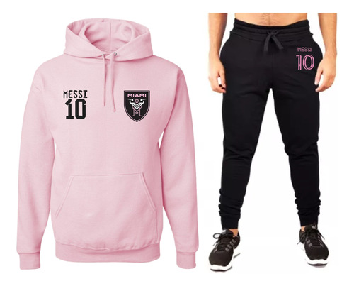 Conjunto Buzo Y Pantalón Jogging Inter De Miami. 10 / Fútbol