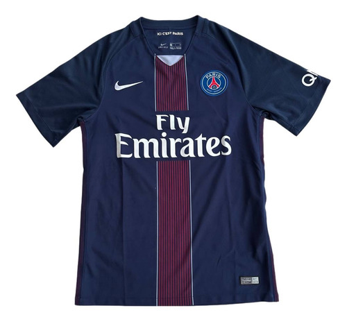 Camiseta De Psg, Marca Nike, Año 2016, Talla S