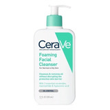 Cerave Foaming Facial Cleanser 12 Oz. Tipo De Piel Todo Tipo De Piel