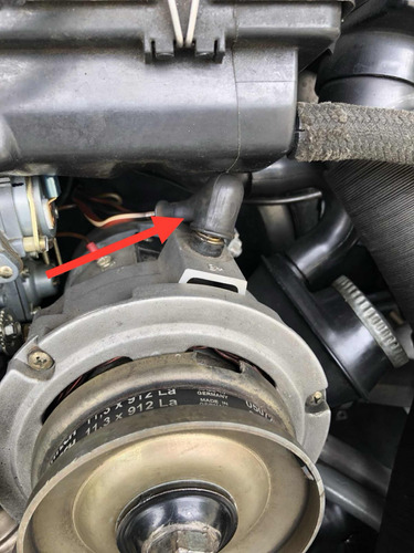 Goma Protector Alternador / Generador Vw Escarabajo Kombi Foto 7