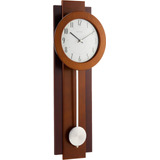 Reloj De Pared Bulova C3383 Avent Pendulum Deco, 18,