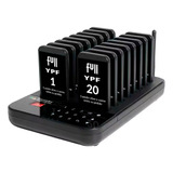 Localizador De Clientes Para Esperas De Pedidos X 16 Pagers