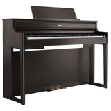 Piano Digital Con Banco Roland Hp-704 Dr Brown, 110 V