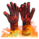 Guantes Alta Temperatura Cocina Asado Parrilla Bbq Set 2