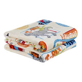 Cobertor Manta Infantil Solteiro Microfibra 2,20 Cm X 1,50 C
