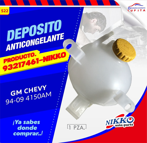 Deposito Anticongelante Gm Chevy  Joy Swin Monza Mod 94-10