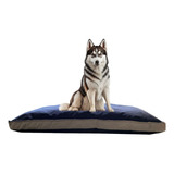 Colchon Cama Grande Para Perro Mascotas C/funda 110x90!