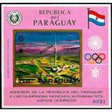 Juegos Olímpicos - Paraguay 1972 - Block Mint Muestra