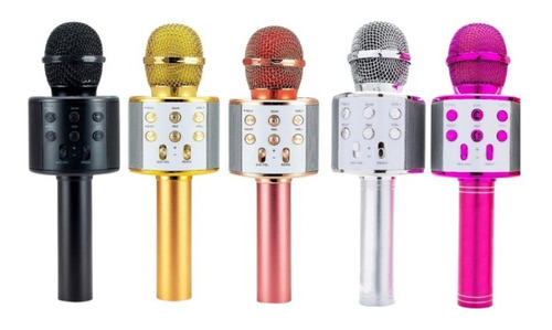 Microfono Bluetooth Ws 858 Karaoke