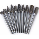 Kit De 10 Brocas, Fresas Para Tallar Madera, Metal, Pulir