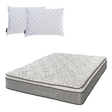 Colchón Queen Size Restonic Vail + Almohada 2 Pack