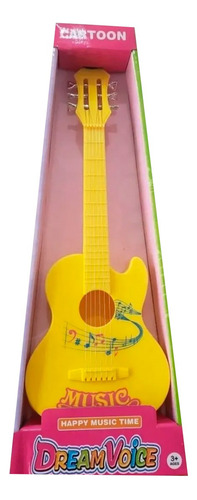 Guitarra Infantil De 6 Cuerdas De 30cm Juguete Niño Niña