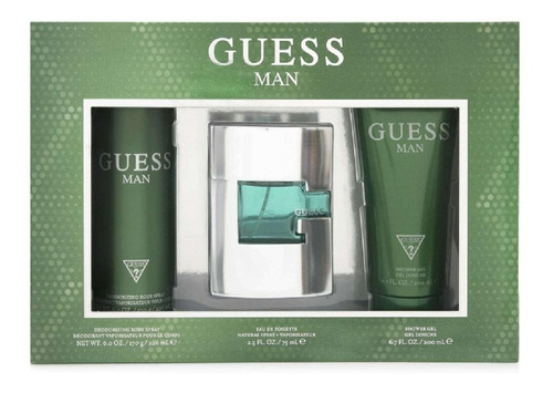 Guess Man Set Perfume Para Caballero Original
