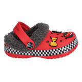 Sandalias Con Chiporro Cars  Infantil Rojo