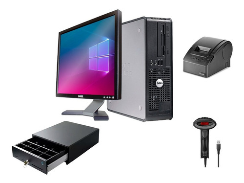 Equipo Dell Optiples/8 Ram Con Monitor Kit De Punto De Venta